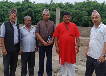 मन्त्रालयद्वारा श्री जनता मावि गौतमपुरको अनुगमन