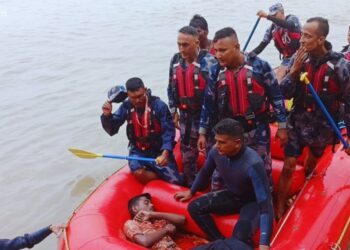 कोशी नदीमा नुहाउने क्रममा एक युवक बेपत्ता, सशस्त्र प्रहरीद्वारा युवकको शव फेला