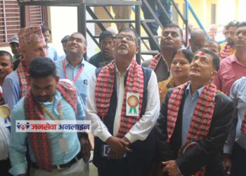 हरिनगरा बहुमुखी कलेजको माननीय कार्कीले गरे समुद्धघाटन