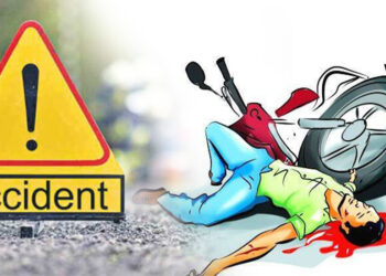 तरहरामा दुर्घटना हुँदा शिक्षकको मृत्यु