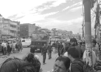 इटहरीमा ट्रकले ठक्कर दिँदा साइकलयात्रीको मृत्यु