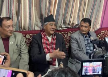 कांग्रेस सभापति देउवालाई प्रश्न-तपाईंको उत्तराधिकारी गगन थापा हो ?