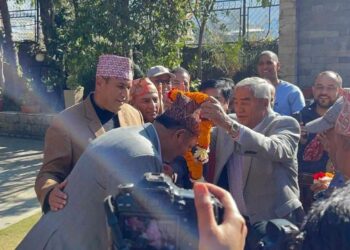 समाजवादी ओखलढुङ्गाका अध्यक्ष वाग्ले कांग्रेसमा प्रवेश