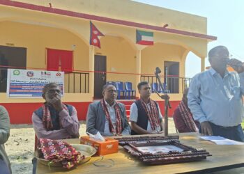 नेपाल डेभलपमेण्ट सोसाइटीद्वारा हरिनगरलाई स्वास्थ्य चौकी भवन हस्तान्तरण तथा उद्वाघाटन