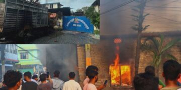 भदौ २३ र २४ इटहरी प्रहरी कार्यालयमा आगजनी, तोडफोड र लुटपाट गर्ने ५ जना पक्राउ